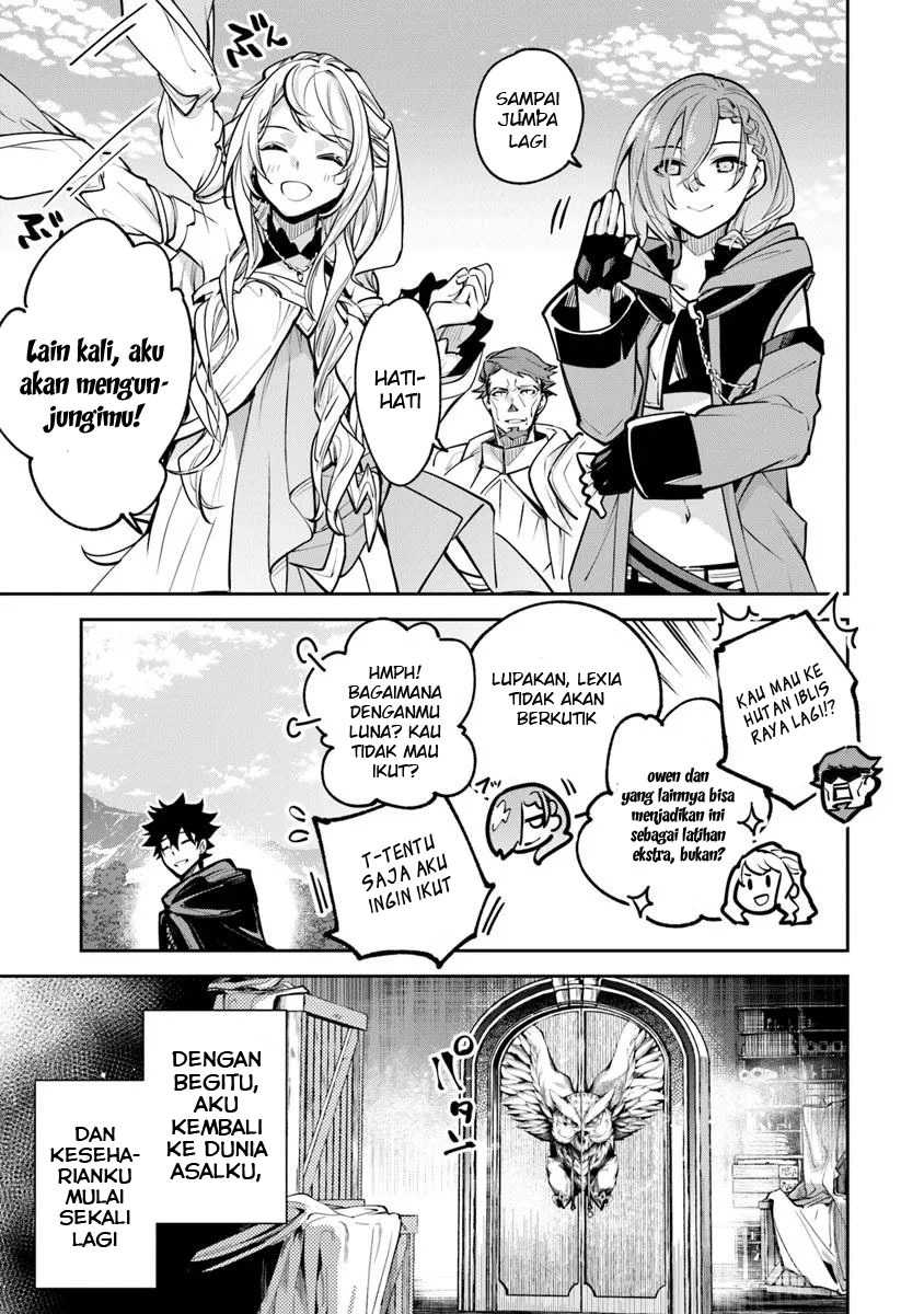 Isekai de Cheat Skill wo te ni Shita ore wa, Genjitsu Sekai wo mo Musou Suru ~Level Up wa Jinsei wo Kaeta~ Chapter 33 Bahasa Indonesia